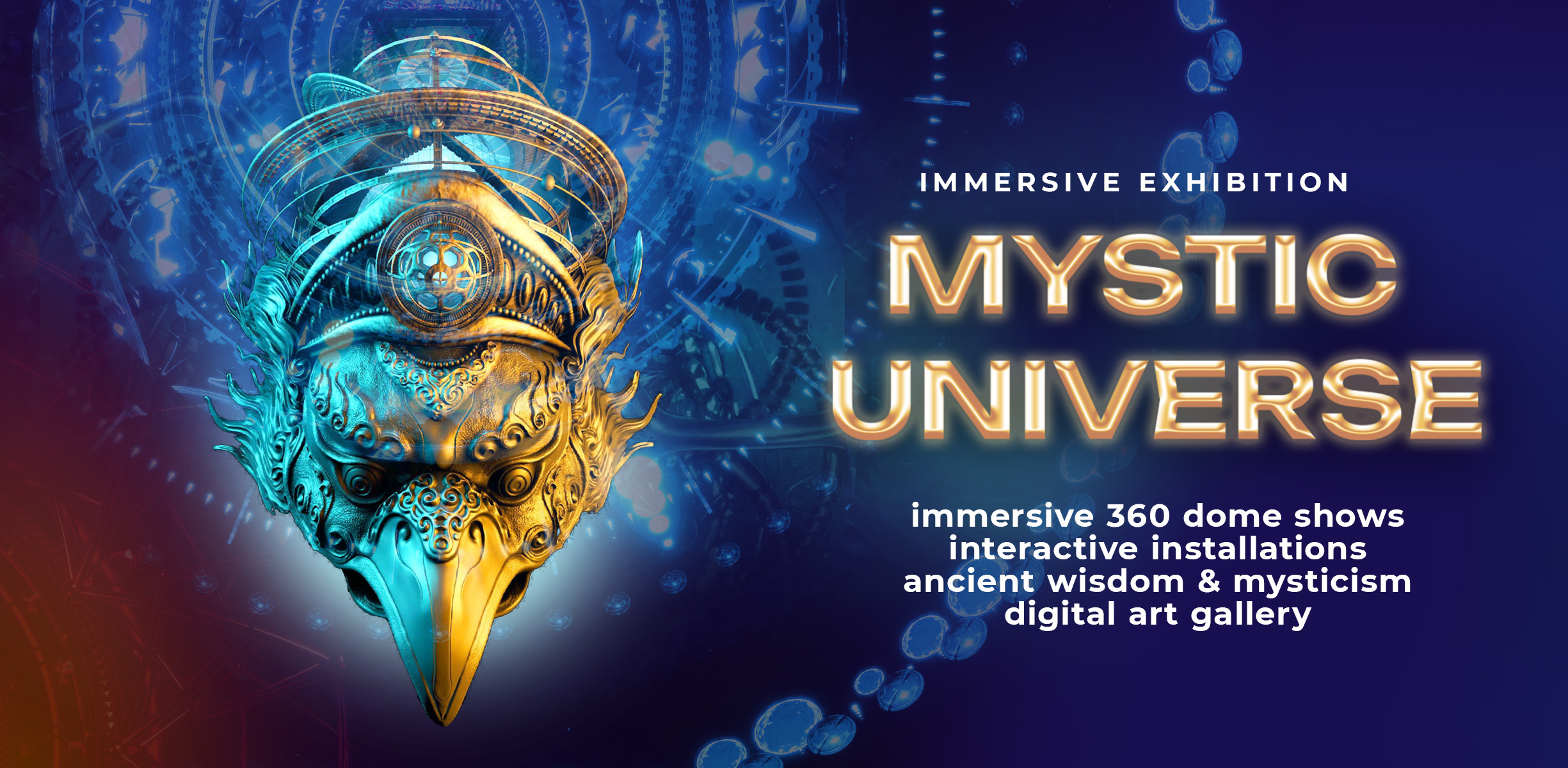 Digital exhibition Myctic Universe at 360 ART CENTER
