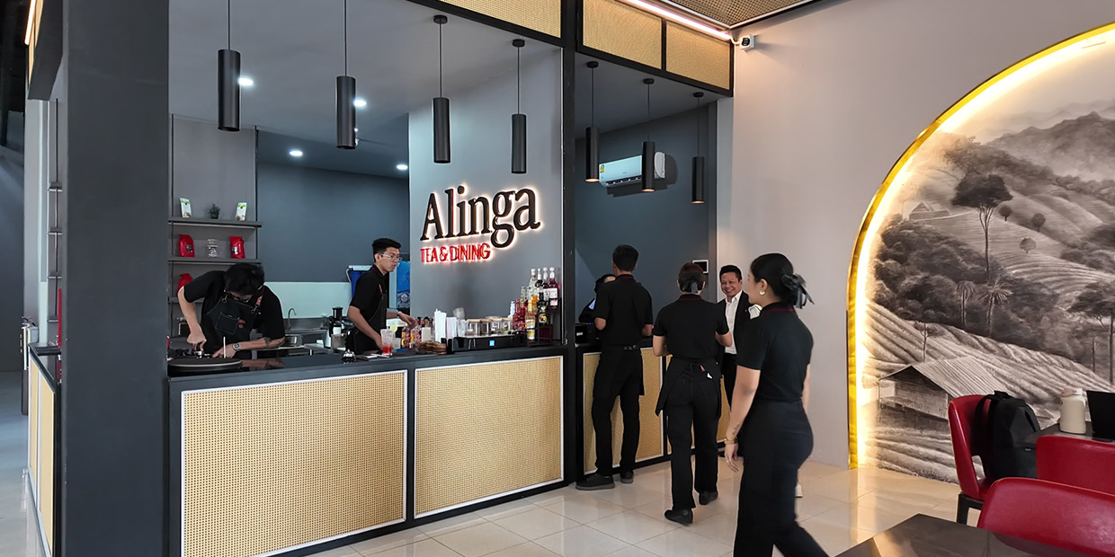 แนะนำร้านอาหาร Alinga Tea & Dining حلال อาหารเอเชีย ทั้งพม่า อินเดีย จีน และไทย